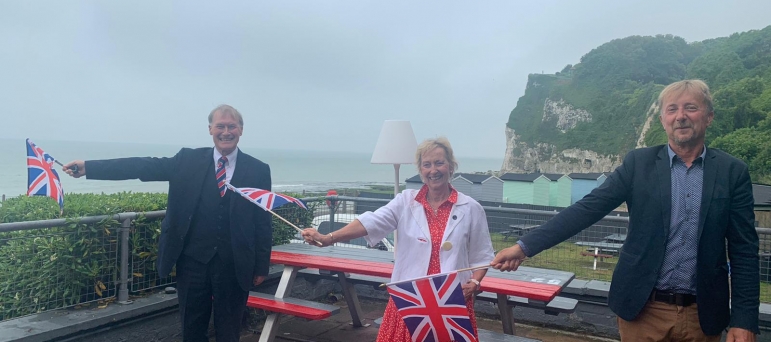 Sir David launches the public appeal for a permanent memorial for Dame Vera Lynn